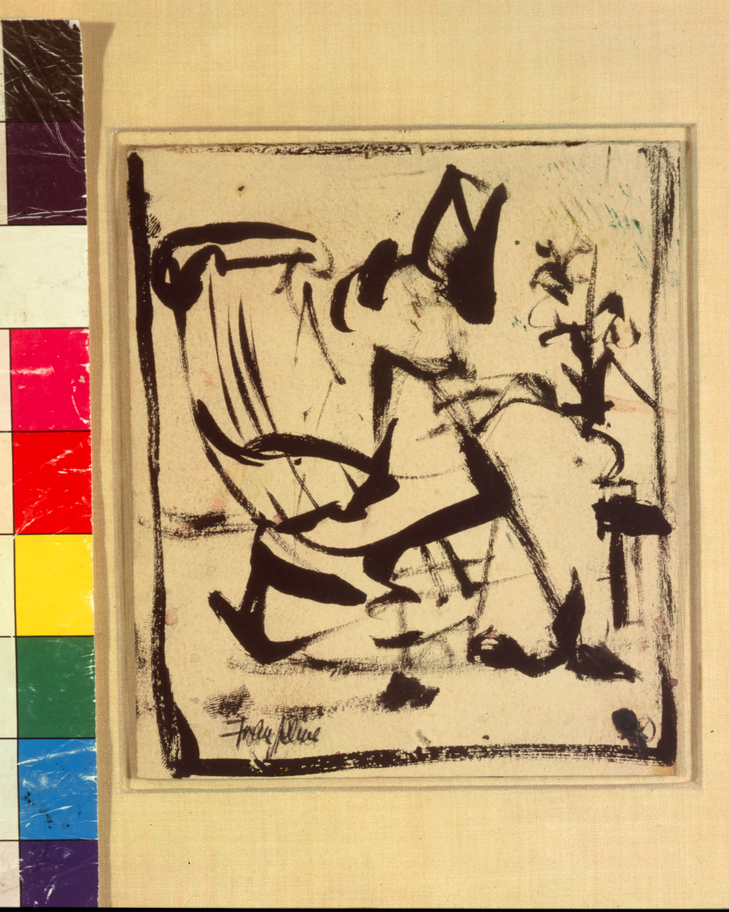 Franz Kline, Rocking Chair (Elizabeth), 1948